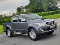 USED 2013 13 TOYOTA HI-LUX 3.0 INVINCIBLE 4X4 D-4D DCB 1d 169 BHP T , BELT KIT CHANGED @90K ! NO VAT