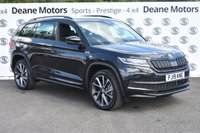 USED 2019 19 SKODA KODIAQ 2.0 SPORTLINE TDI SCR DSG 5d AUTO 188 BHP ONLY 2000MILES HUGE SPECIFICATION