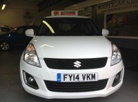 USED 2014 14 SUZUKI SWIFT 1.2 SZ2  &pound;30 Road Tax