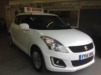 USED 2014 14 SUZUKI SWIFT 1.2 SZ2  &pound;30 Road Tax