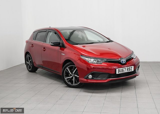 2017 67 Toyota Auris 1.8 VVT-I GB25 5d AUTO 134 BHP