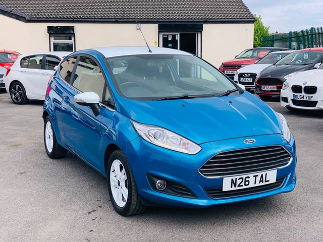 2016 N Ford Fiesta 1.0 ZETEC BLUE EDITION SPRING 3d 99 BHP