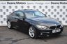 USED 2016 66 BMW 4 SERIES 2.0 420D M SPORT 2d AUTO 188 BHP SUNROOF PRO MEDIA OYSTER LEATHER SPORTS AUTO BIG SPEC