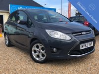 USED 2012 62 FORD C-MAX 1.6 ZETEC TDCI 5d 114 BHP Low Mileage Diesel with just &pound;30 Road Tax