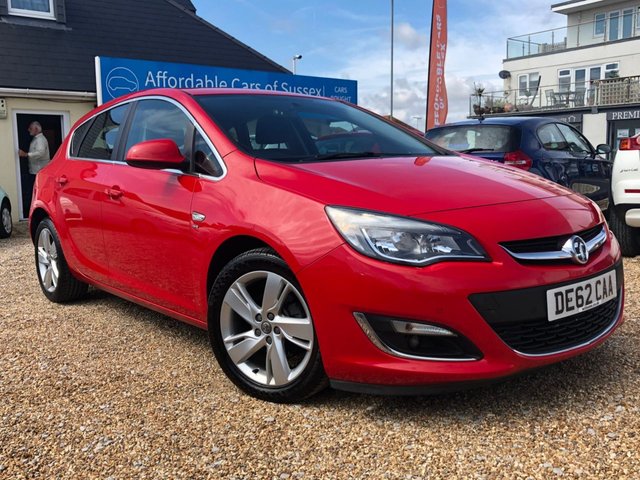 2012 62 Vauxhall Astra 1.6 SRI 5d AUTO 115 BHP