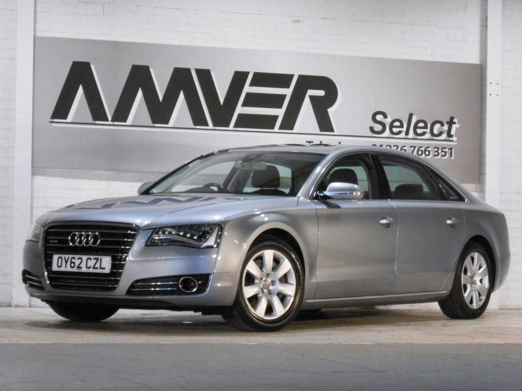 USED 2012 62 AUDI A8 3.0 L TDI QUATTRO SE 4d AUTO 246 BHP FROM &pound;247.66 PER MONTH - NO DEPOSIT