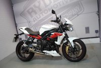 USED 2014 14 TRIUMPH STREET TRIPLE R ABS 675cc WITH SC PROJECT RACE EXHAUST