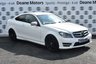 USED 2012 62 MERCEDES-BENZ C CLASS 1.6 C180 BLUEEFFICIENCY AMG SPORT PLUS 2d AUTO 154 BHP AMG ALLOYS BLACK/HEATED SEATS/DAB