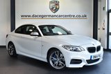 USED 2014 14 BMW 2 SERIES 3.0 M235I 2DR AUTO 322 BHP full service history * NO ADMIN FEES * FINISHED IN STUNNING ALPINE WHITE WITH FULL LEATHER INTERIOR + FULL SERVICE HISTORY + SATELLITE NAVIGATION + BLUETOOTH + XENON LIGHTS + HEATED SEATS + CRUISE CONTROL + LIGHT PACKAGE + AUTO AIR CON + RAIN SENSORS + PARKING SENSORS + 18" ALLOY WHEELS