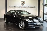 USED 2012 62 MERCEDES-BENZ E CLASS 3.0 E350 CDI BLUEEFFICIENCY SPORT 2DR AUTO 265 BHP full service history * NO ADMIM FEES * FINISHED IN STUNNING OBSIDIAN BLACK WITH LEATHER INTERIOR + FULL SERVICE HISTORY + SATELLITE NAVIGATION + BLUETOOTH + HEATED SEATS WITH MEMORY + AMG STYLING PACKAGE-FRONT SPOILER, SIDE SKIRT + DIRECT START / ECO START/STOP FUNCTION + PARKING SENSORS + 18" ALLOY WHEELS