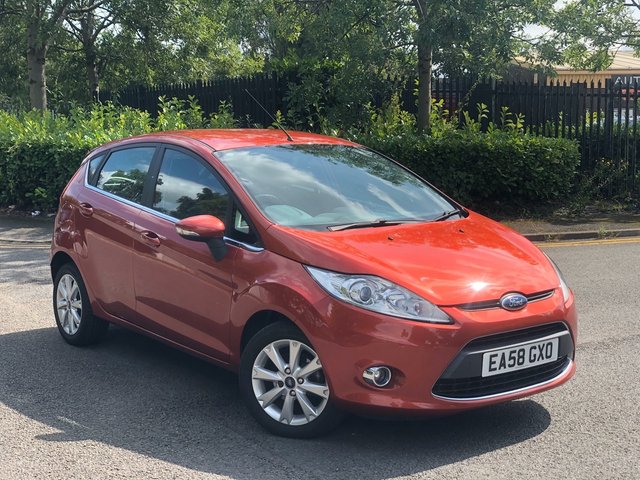 2008 58 Ford Fiesta 1.2 ZETEC 5d 81 BHP