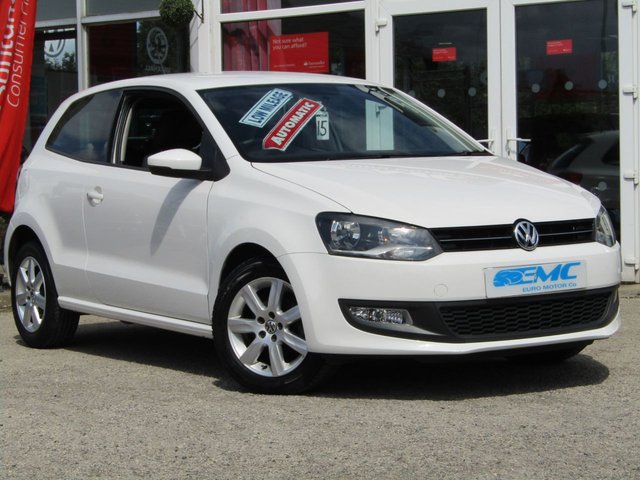2014 14 Volkswagen Polo 1.4 MATCH EDITION DSG 3d AUTO 83 BHP