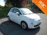 USED 2011 61 FIAT 500 1.2 LOUNGE 3d 69 BHP Low Miles For Age! Cheap To Tax! Bluetooth, Aux Input, Alloy Wheels