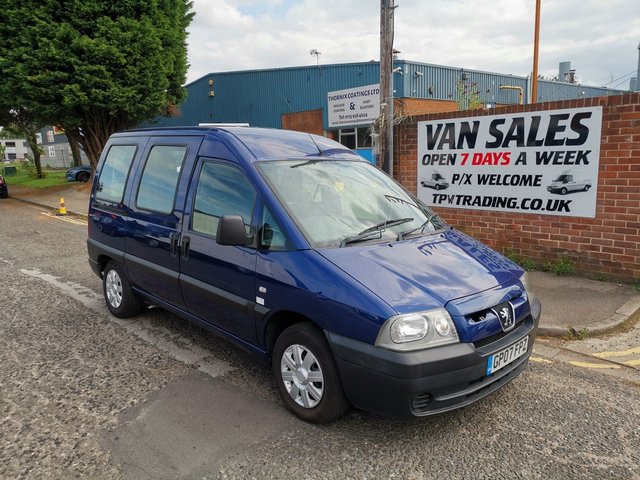 2007 07 Peugeot Expert 1.9 800 HDI 70 1d 69 BHP *DISABLED* LOW MILES*