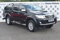USED 2014 64 TOYOTA HI-LUX 3.0 INVINCIBLE 4X4 D-4D DCB 1d AUTO 169 BHP  NO VAT VERY CLEAN PRIVATELY OWNED