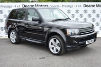 USED 2013 13 LAND ROVER RANGE ROVER SPORT 3.0 SDV6 HSE BLACK 5d AUTO 255 BHP FULL LR HISTORY  JUST ARRIVED BIG SPECIFICATION