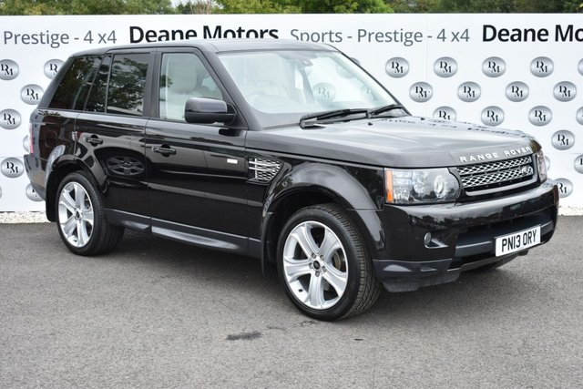 2013 13 Land Rover Range Rover Sport 3.0 SDV6 HSE BLACK 5d AUTO 255 BHP FULL LR HISTORY 