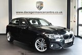 USED 2016 66 BMW 1 SERIES 1.5 116D M SPORT 5DR 114 BHP full bmw service history * NO ADMIN FEES * FINISHED IN STUNNING SAPPHIRE METALLIC BLACK WITH ANTHRACITE UPHOLSTERY + FULL BMW SERVICE HISTORY + SATELLITE NAVIGATION + BLUETOOTH + DAB RADIO + CRUISE CONTROL + LED HEADLIGHTS + SPORT SEATS + RAIN SENSORS + PARKING SENSORS + 18" ALLOY WHEELS