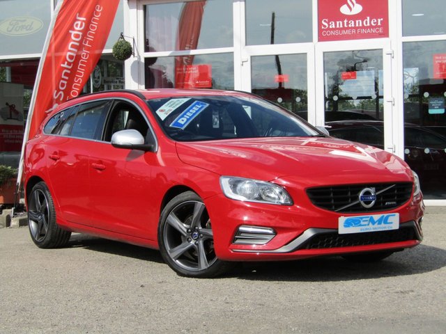 2015 15 Volvo V60 2.0 D4 R-DESIGN NAV 5d 178 BHP