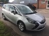 USED 2014 64 VAUXHALL ZAFIRA TOURER 1.4 EXCLUSIV 5d 138 BHP 7 SEATER STUNNING LOW MILEAGE EXAMPLE WITH SERVICE HISTORY, PARK SENSORS, RADIO/CD, CRUISE CONTROL, AIR CONDITIONING