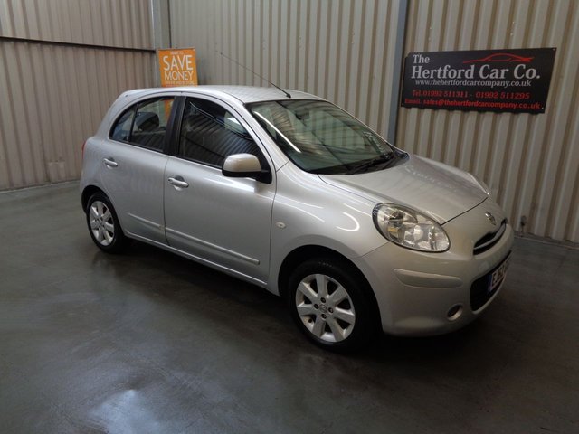 2012 62 Nissan Micra 1.2 ACENTA 5d AUTO 79 BHP
