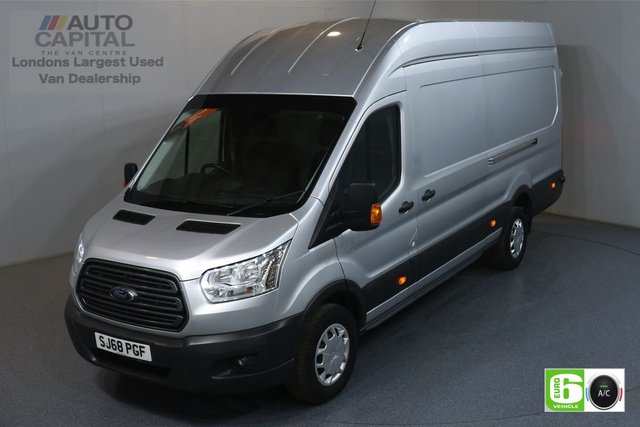 2018 68 FORD TRANSIT 2.0 350 TREND L4 H3 JUMBO 129 BHP RWD EURO 6 ENGINE