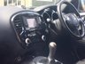 USED 2012 62 NISSAN JUKE 1.6 TEKNA 5d 117 BHP REVERSE CAMERA, BLUETOOTH, MEDIA, MULTI-FUNCTION STEERING WHEEL, CRUISE CONTROL, CLIMATE CONTROL, HEATED SEATS, FULL LEATHER, AUTOMATIC LIGHTS, KEYLESS ENTRY, FOLDING MIRRORS, ISOFIX, REAR FOLDING SEATS, 1 FORMER KEEPER, SPARE KEY