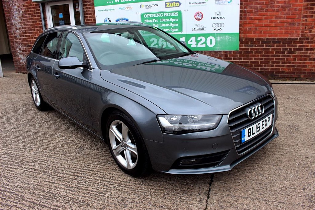2015 15 AUDI A4 2.0 AVANT TDI SE TECHNIK 5d 134 BHP