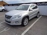USED 2010 10 VOLKSWAGEN TIGUAN 2.0 R LINE TDI 4MOTION 5d 138 BHP £195 A MONTH SATELLITE NAVIGATION PRIVACY GLASS LEATHER TRIM 7 SERVICE STAMPS PARKING SENSORS