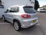 USED 2010 10 VOLKSWAGEN TIGUAN 2.0 R LINE TDI 4MOTION 5d 138 BHP £195 A MONTH SATELLITE NAVIGATION PRIVACY GLASS LEATHER TRIM 7 SERVICE STAMPS PARKING SENSORS