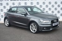 USED 2014 64 AUDI A1 1.4 SPORTBACK TFSI S LINE 5d 138 BHP XENON PLUS HEADLIGHTS 1 OWNER GREAT SPECIFICATION