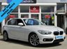 USED 2015 15 BMW 1 SERIES 1.5 116D SPORT 5d 114 BHP MINERAL WHITE, SAT NAV