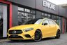 USED 2019 19 MERCEDES-BENZ A CLASS 2.0 AMG A 35 4MATIC PREMIUM PLUS 5d AUTO 302 BHP SUN-BEAM YELLOW*PAN ROOF*HEADS UP DISPLAY*SPORT +*VAT QUALIFYING*AERO PACK*PRIVACY GLASS*MBUX TALK TO ME MERCEDES*FRONT CAMERA*REAR CAMERA*HALF LEATHER*HALF ALCANTARA*PREMIUM PLUS*BERMIESTER SOUND SYSTEM*19" BLACK STYLING ALLOYS*FOLDING MIRRORS*ELECTRIC MIRRORS*ADAPTIVE CRUISE CONTROL*LANE ASSIST*ONE OWNER FROM NEW*POPSAND BANGS*PHONE PREP*DAB RADIO*MULTI-FUNCTIONAL STEERING*
