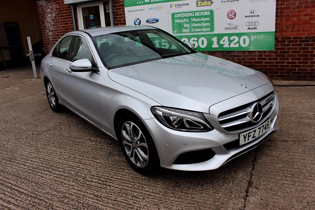 2015 65 MERCEDES-BENZ C CLASS 2.1 C220 D SPORT 4d AUTO 170 BHP