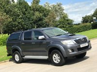 USED 2013 13 TOYOTA HI-LUX 2.5 HL3 4X4 D-4D DCB 1d 142 BHP NO VAT** CHOICES OF 4X4 IN STOCK !