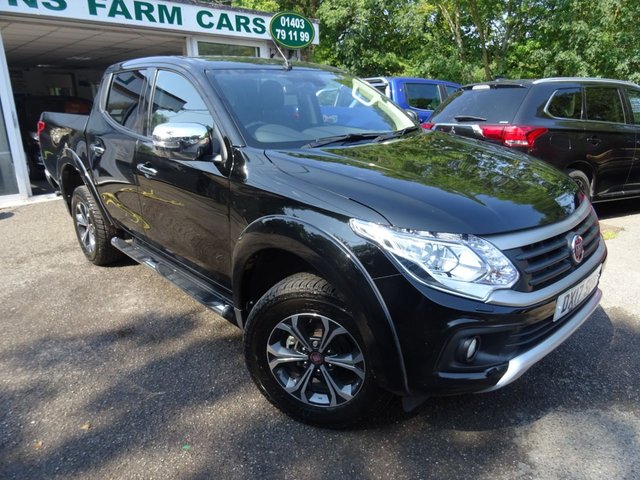 2017 17 Fiat Fullback 2.4 LX DCB 4x4 DOUBLE CABIN PICK UP 1d 180 BHP FOUR WHEEL DRIVE