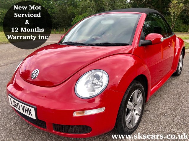 2010 60 Volkswagen Beetle 1.6 SOLAR 2d 101 BHP