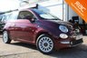 USED 2016 16 FIAT 500 1.2 LOUNGE DUALOGIC 3d AUTO 69 BHP VIEW AND RESERVE ONLINE OR CALL 01527-853940 FOR MORE INFO.
