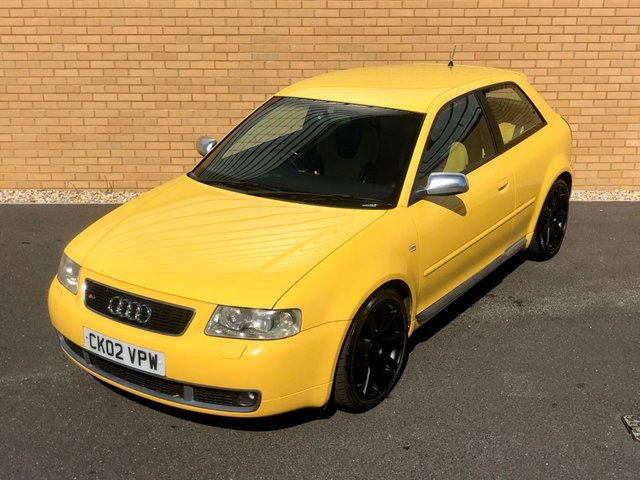 2002 02 Audi S3 S3 QUATTRO TURBO // 1.8L // 4x4 // RARE Imola yellow  // 221 BHP // Px Swap
