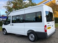USED 2011 11 FORD TRANSIT 300 TDCi 115 WAV DISABLED / WHEEL CHAIR TWIN DOORS 