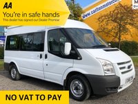 USED 2011 11 FORD TRANSIT 300 TDCi 115 WAV DISABLED / WHEEL CHAIR TWIN DOORS 