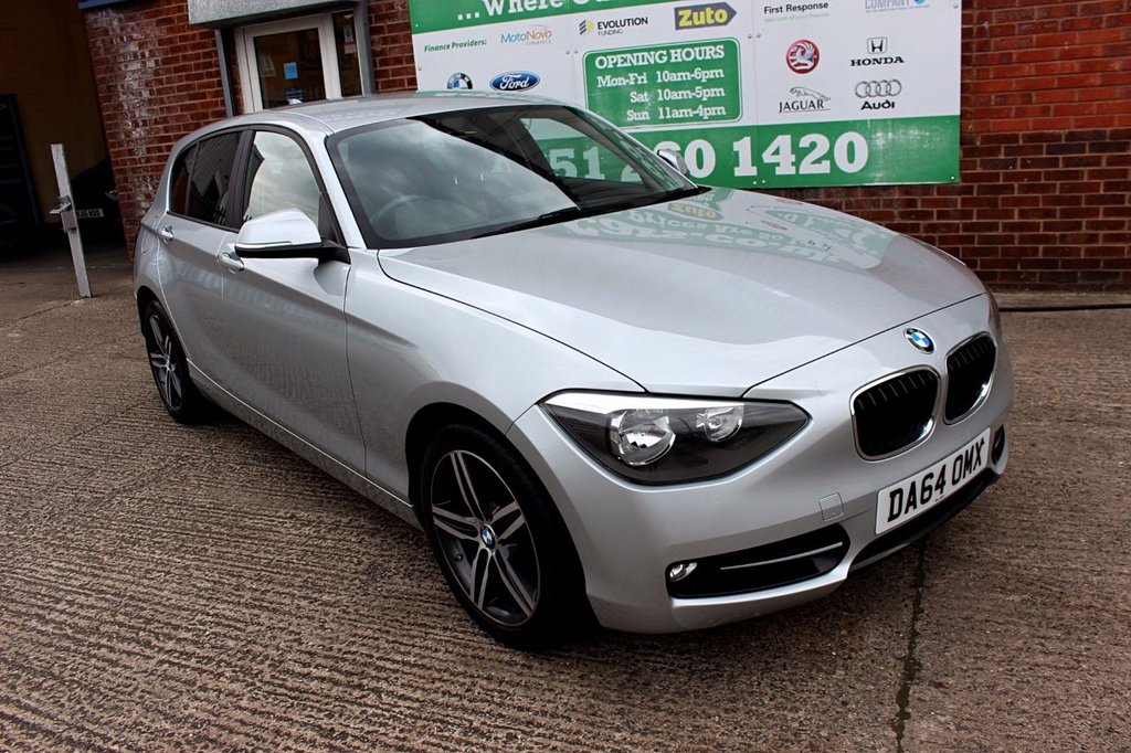 2014 64 BMW 1 SERIES 2.0 116D SPORT 5d 114 BHP