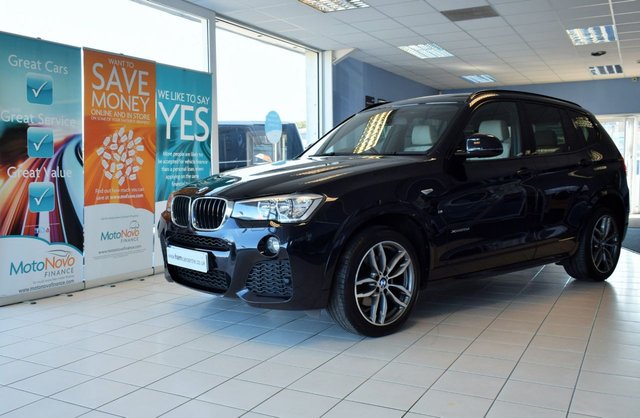2015 65 BMW X3 2.0 XDRIVE 4X4 20D M SPORT 5d AUTO 188 BHP STOP/START 
