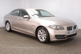 USED 2014 14 BMW 5 SERIES 2.0 520D SE 4DR AUTO SAT NAV HEATED LEATHER SEATS 181 BHP FULL SERVICE HISTORY + HEATED LEATHER SEATS + SATELLITE NAVIGATION + PARKING SENSOR + BLUETOOTH + CRUISE CONTROL + CLIMATE CONTROL + MULTI FUNCTION WHEEL + ELECTRIC SEATS + XENON HEADLIGHTS + DAB RADIO + ELECTRIC WINDOWS + RADIO/CD/AUX/USB + ELECTRIC MIRRORS + 17 INCH ALLOY WHEELS