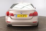USED 2014 14 BMW 5 SERIES 2.0 520D SE 4DR AUTO SAT NAV HEATED LEATHER SEATS 181 BHP FULL SERVICE HISTORY + HEATED LEATHER SEATS + SATELLITE NAVIGATION + PARKING SENSOR + BLUETOOTH + CRUISE CONTROL + CLIMATE CONTROL + MULTI FUNCTION WHEEL + ELECTRIC SEATS + XENON HEADLIGHTS + DAB RADIO + ELECTRIC WINDOWS + RADIO/CD/AUX/USB + ELECTRIC MIRRORS + 17 INCH ALLOY WHEELS