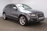 USED 2016 16 AUDI Q5 2.0 TDI QUATTRO S LINE PLUS 5DR AUTO SAT NAV HEATED LEATHER SEATS 187 BHP FULL SERVICE HISTORY + HEATED LEATHER SEATS + SATELLITE NAVIGATION + PARKING SENSOR + BLUETOOTH + CRUISE CONTROL + CLIMATE CONTROL + MULTI FUNCTION WHEEL + DAB RADIO + PRIVACY GLASS + XENON HEADLIGHTS + ELECTRIC WINDOWS + ELECTRIC MIRRORS + 20 INCH ALLOY WHEELS