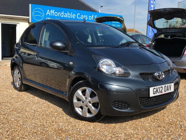 2012 12 Toyota Aygo 1.0 VVT-I GO 5d 67 BHP