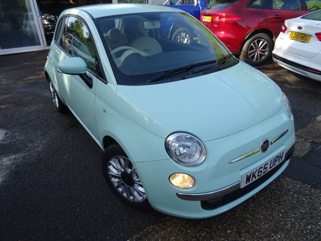 2015 65 Fiat 500 0.9 TWINAIR POP STAR 3d 85 BHP *BLUETOOTH* NEW SHAPE