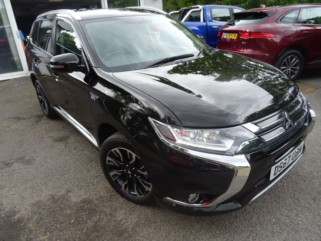 2017 67 Mitsubishi Outlander 2.0 PHEV JURO COMMERCIAL VAN PLUG-IN HYBRID 4x4 1d AUTOMATIC 200 BHP FOUR WHEEL DRIVE NEW SHAPE