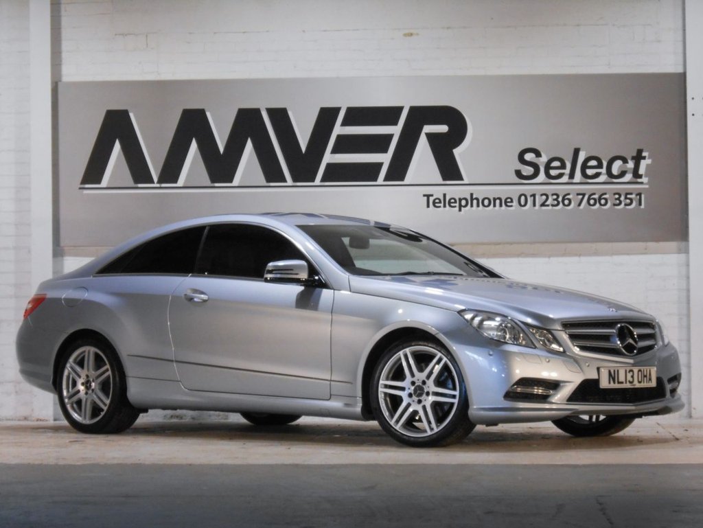 USED 2013 13 MERCEDES-BENZ E CLASS 2.1 E220 CDI BLUEEFFICIENCY SPORT 2d AUTO 170 BHP 